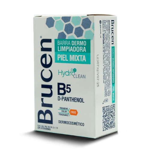 BRUCEN BARRA DERMOLIMPIADORA PIEL MIXTA 90GR